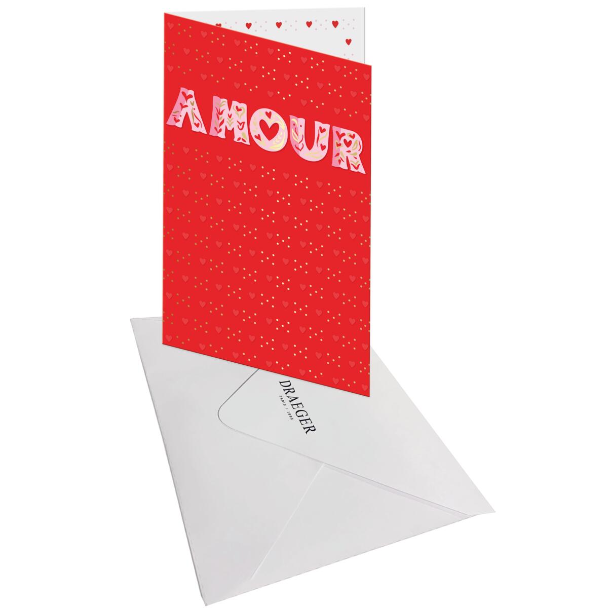 Carte Saint-Valentin AMOUR 3