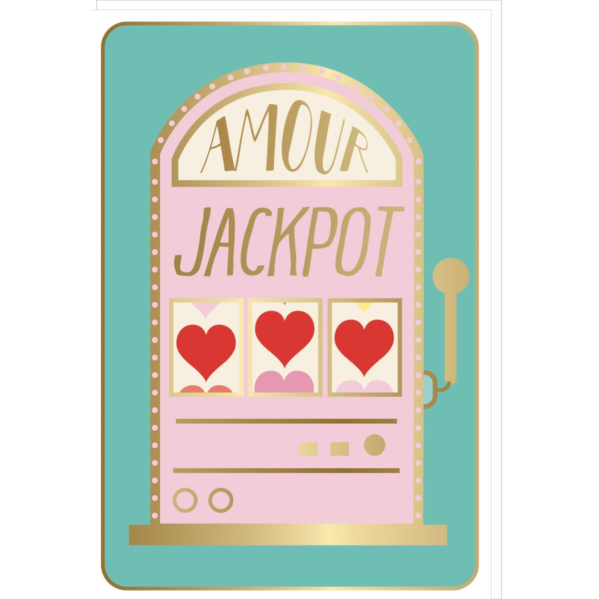 Carte Saint-Valentin Jackpot 1