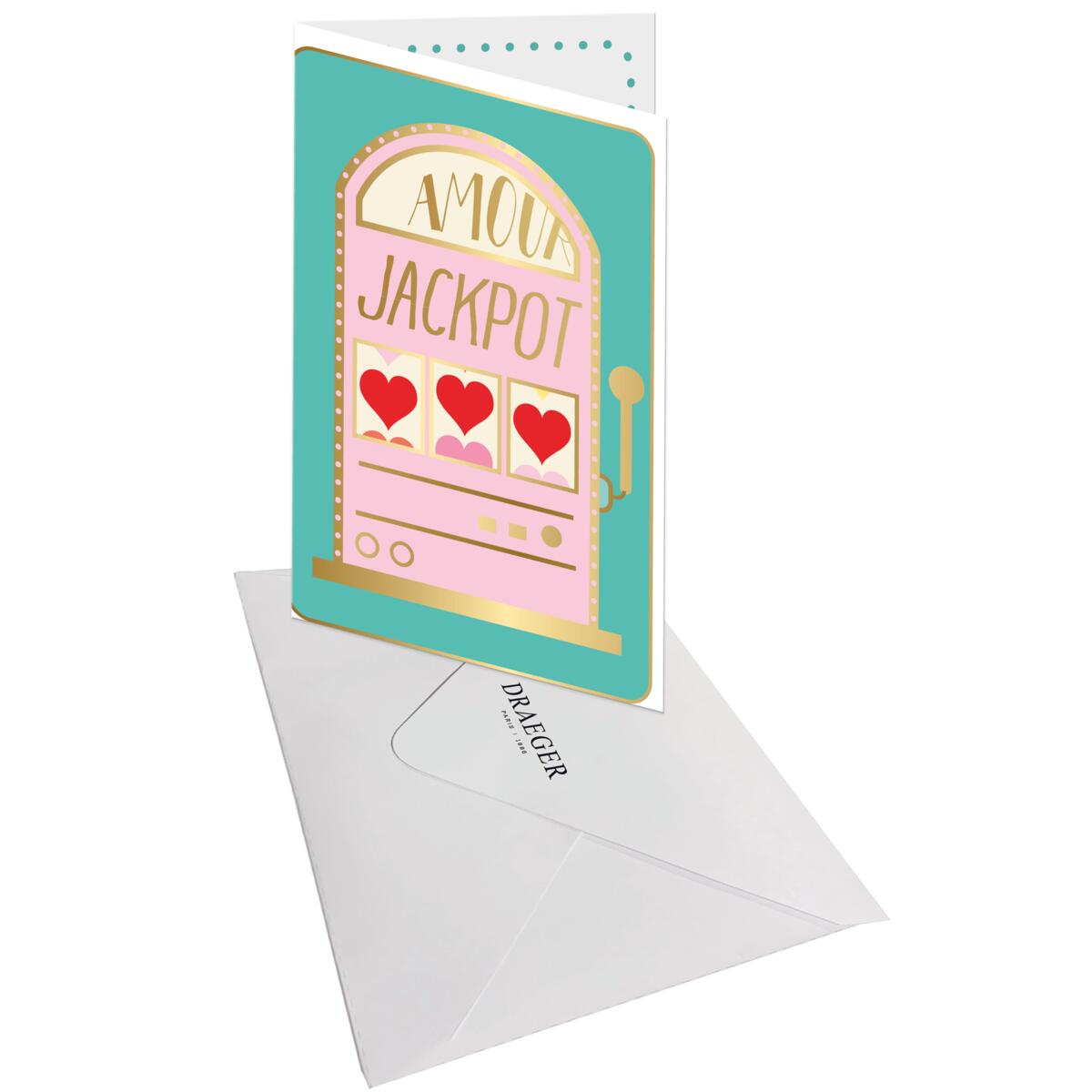 Carte Saint-Valentin Jackpot 3