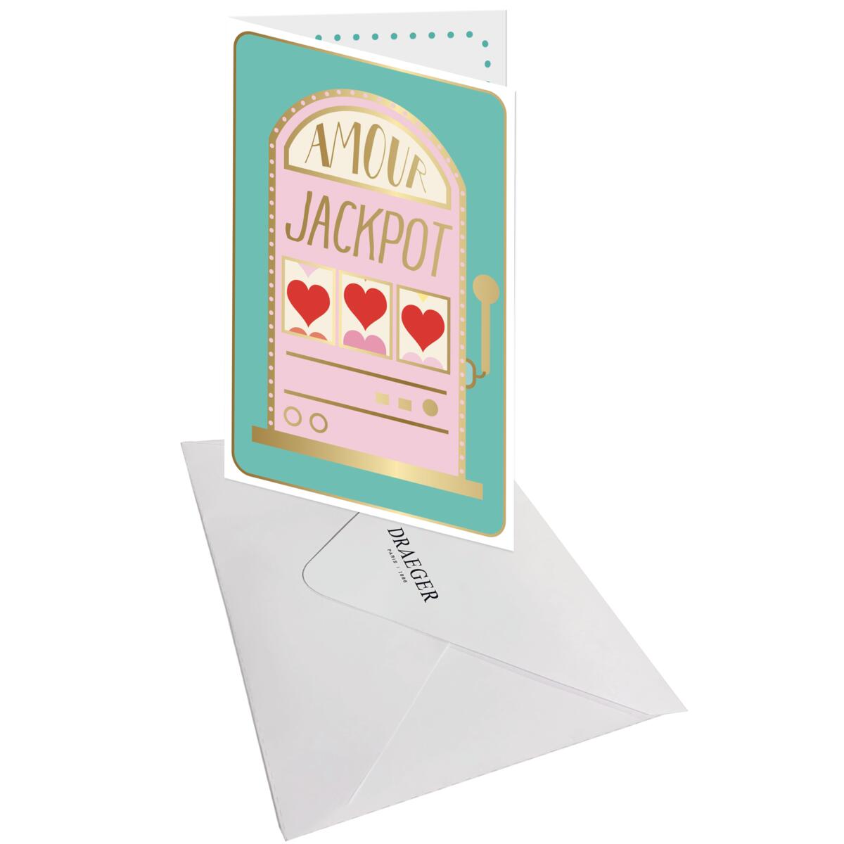Carte Saint-Valentin Jackpot 3