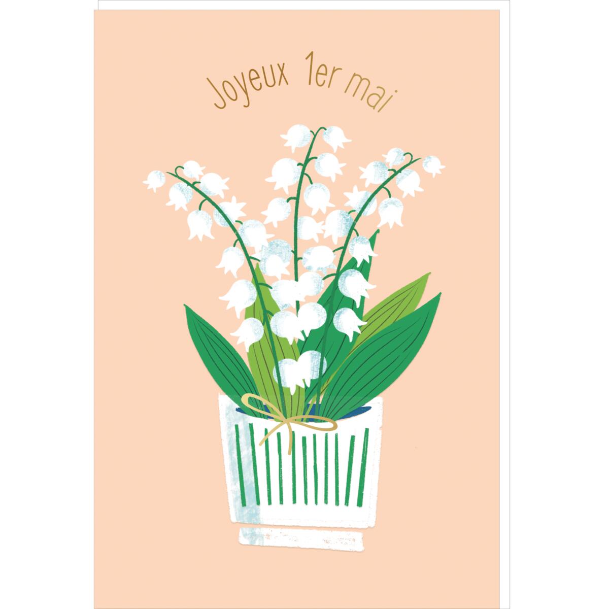 Carte 1er mai Joyeux 1er mai 1