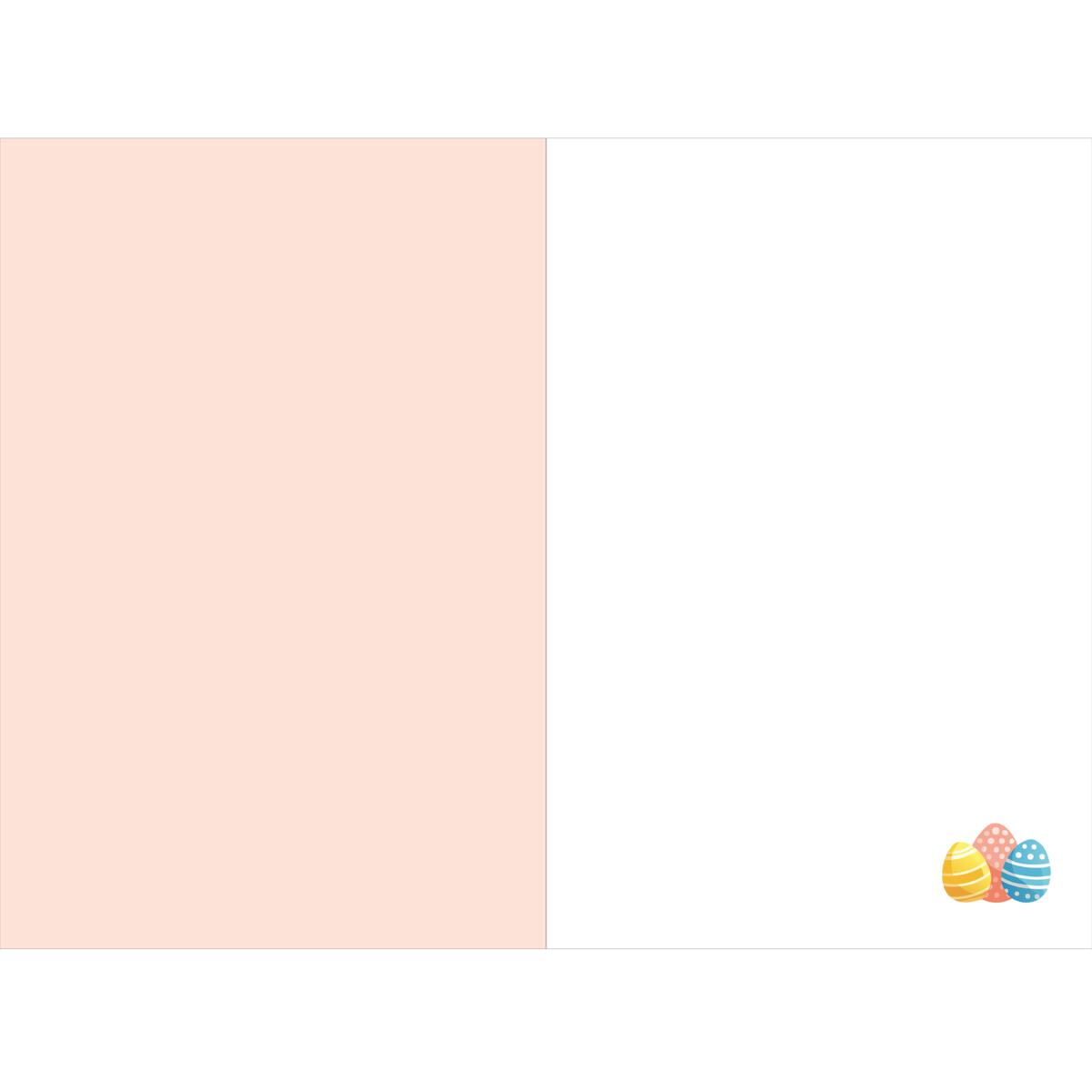 Carte de Pâques enfant Belles fêtes de pâques 2