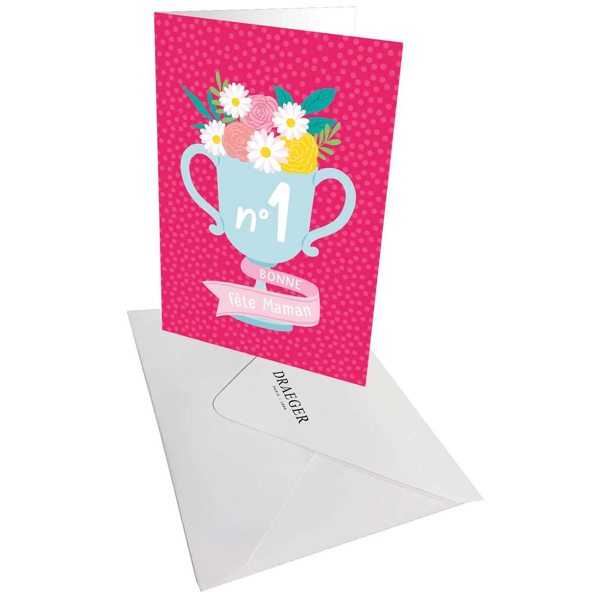 Tarjeta del Día de la Madre - Pretty Mom