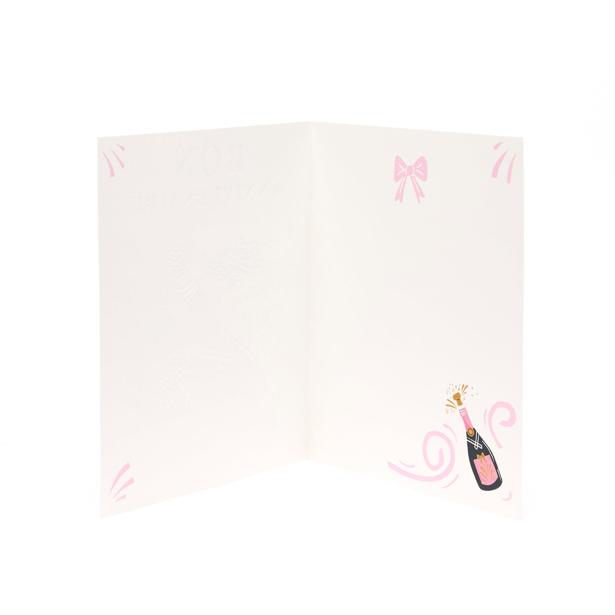 Carte Maxi - Bon anniversaire champagne