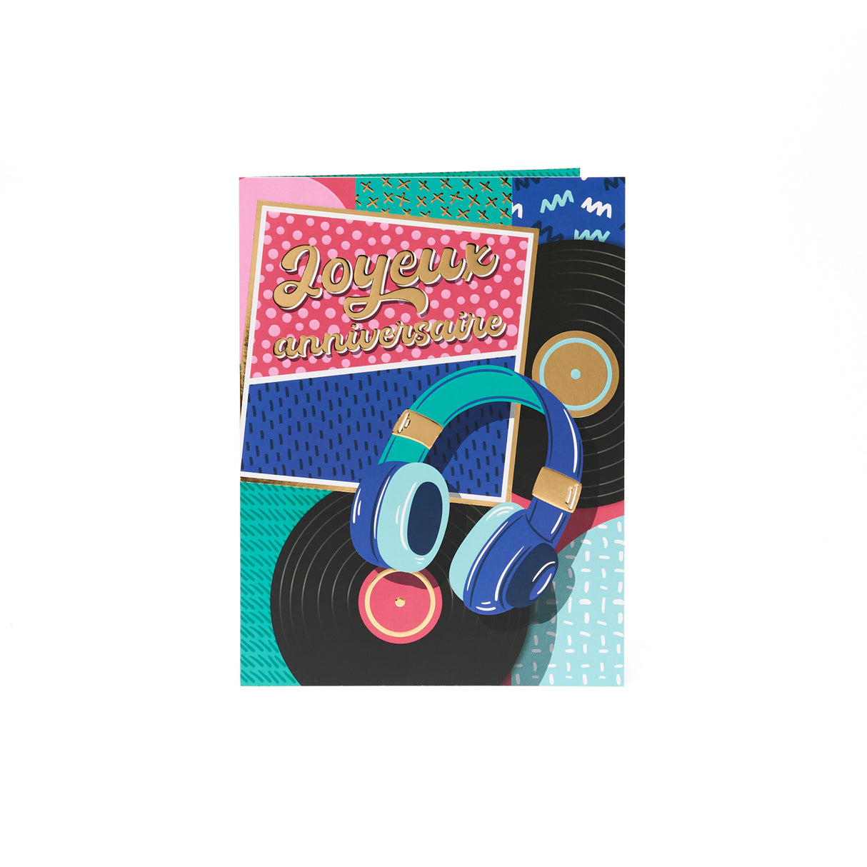 Carte Maxi Joyeux anniversaire musique