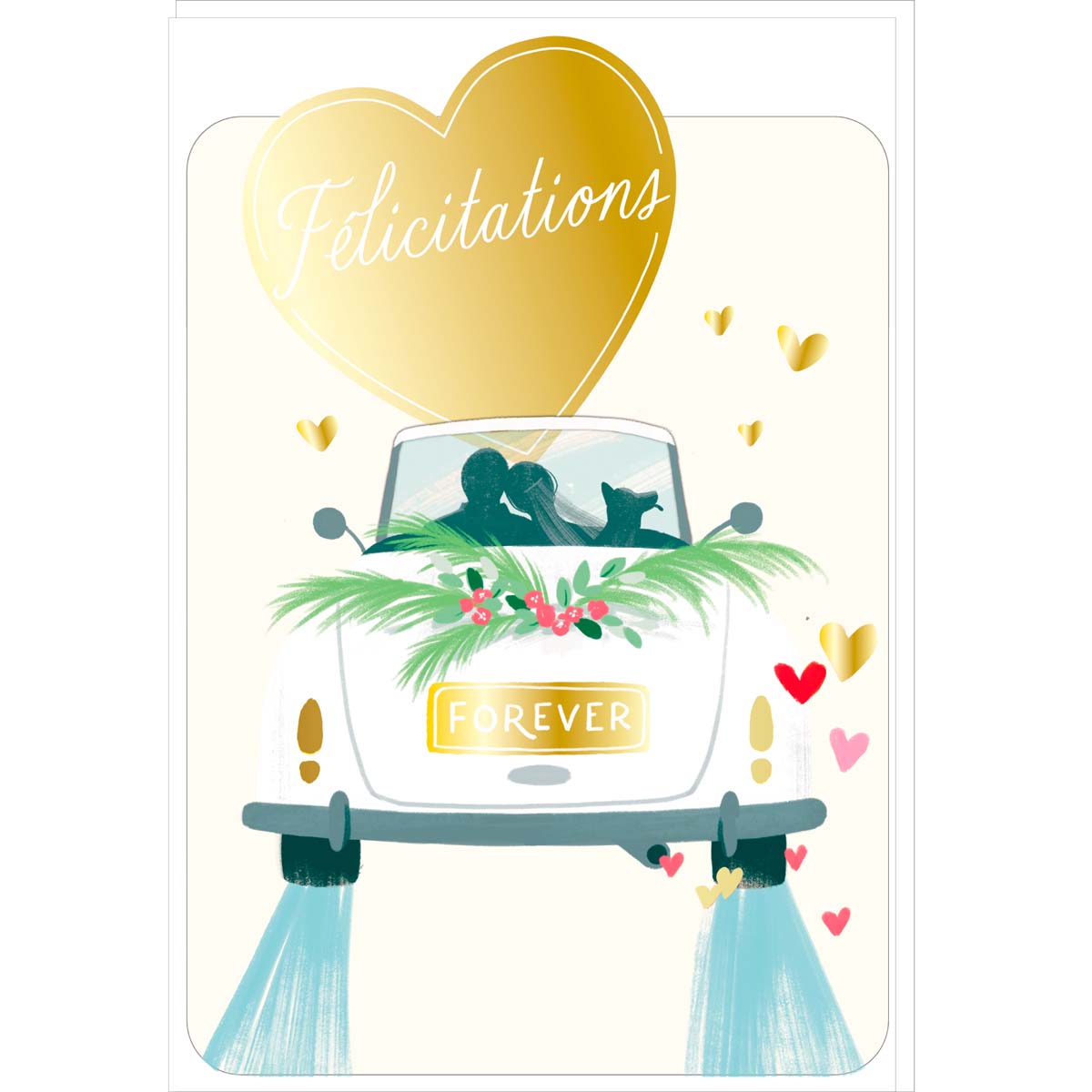 Carte de Vœux Thème Amour Party Time - Plusieurs Styles