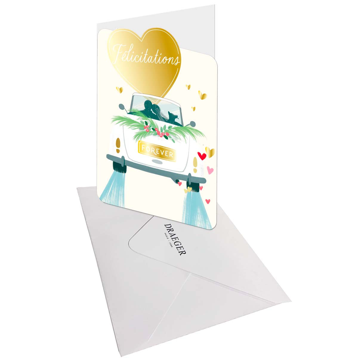 Carte de Vœux Thème Amour Party Time - Plusieurs Styles