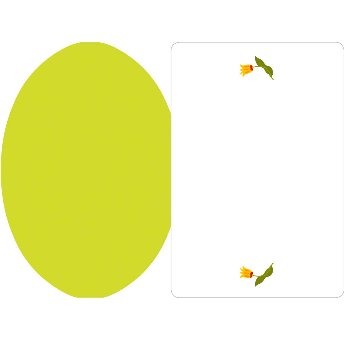 Carte de Pâques - Œuf Géant