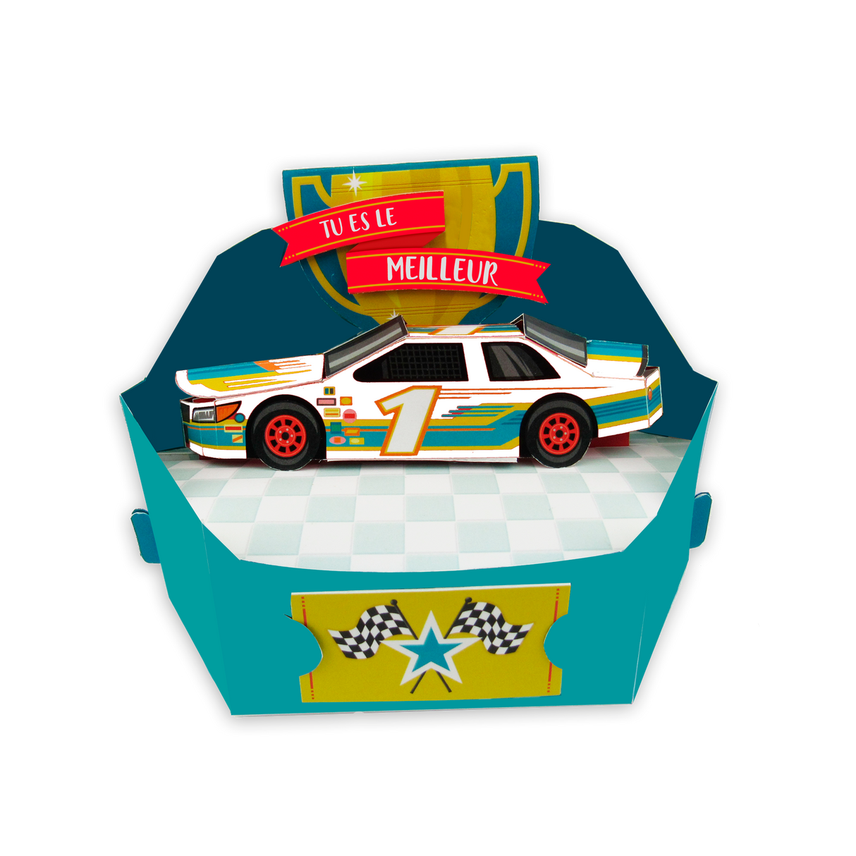 Father's Day Card - Dad medal