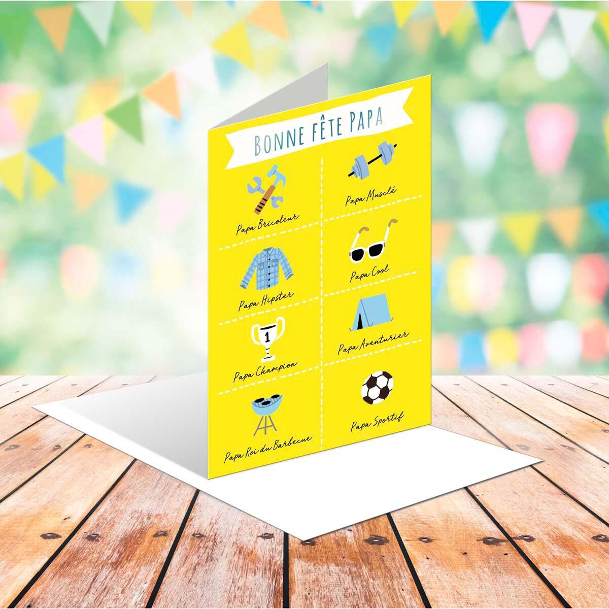 Father's Day Card - Dad medal