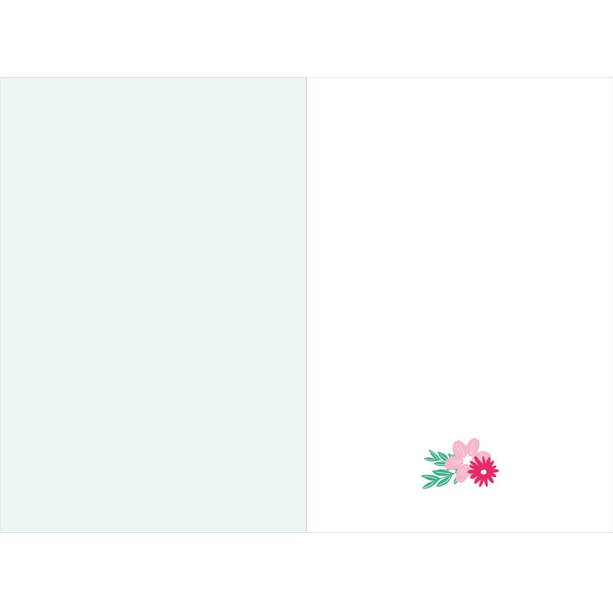 Carte fête des grands-mères Je pense à toi ballons 2