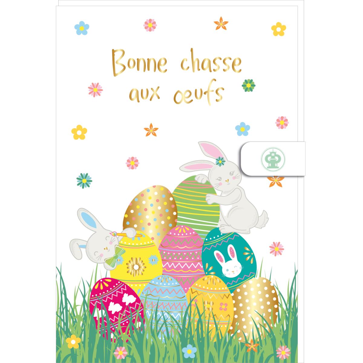 Carte de Pâques enfant Activité couronne 1