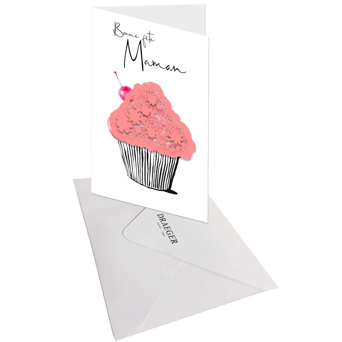 Carte Fête des mères Cupcake 3