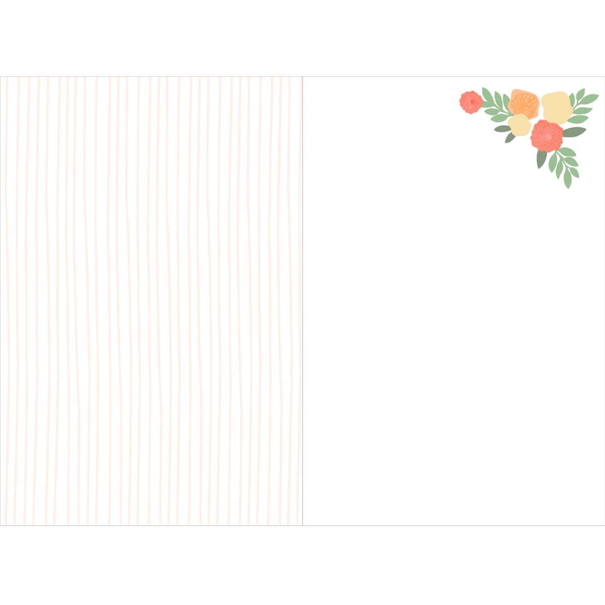 Carte fête des grands-mères Enveloppe fleurs 2