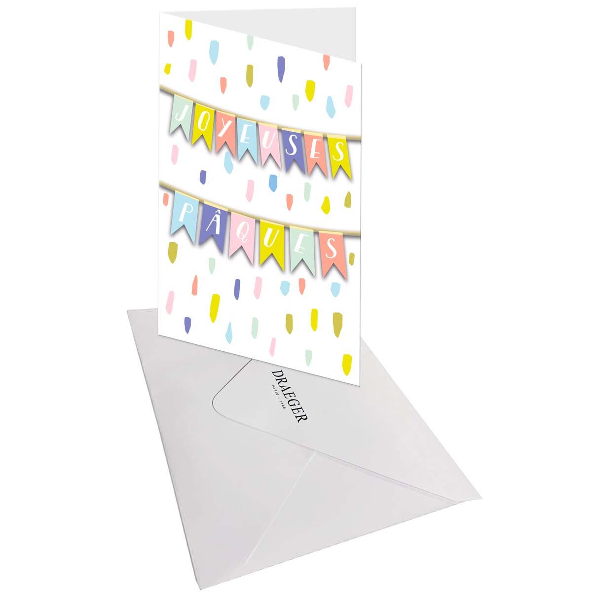 Carte de Pâques Banderole joyeuses pâques 3