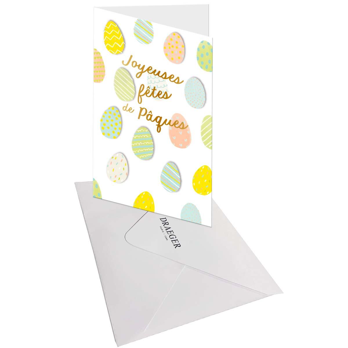 Carte de Pâques Œufs de pâques 3