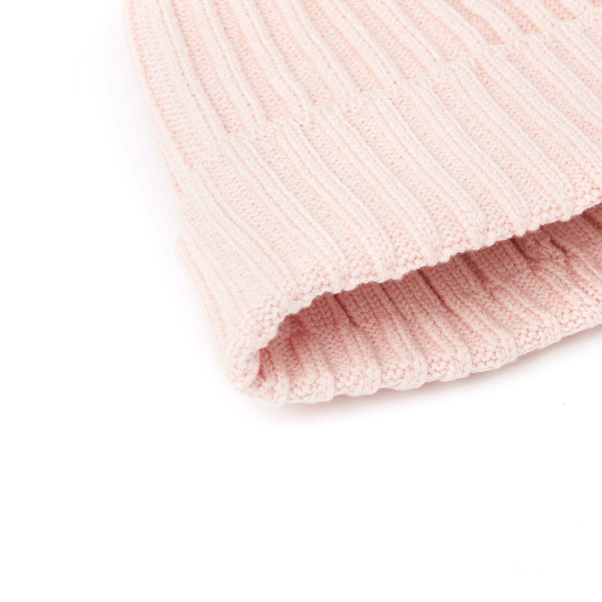 Bonnet Côtelé Uni à Pompon - 3 coloris - Unisexe - Taille unique - coton