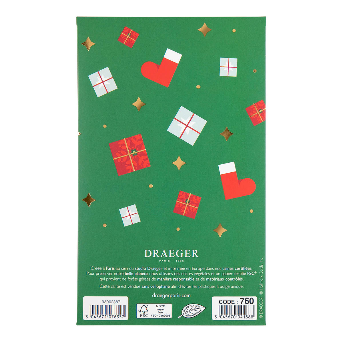 Carte de vœux Surprise Magie