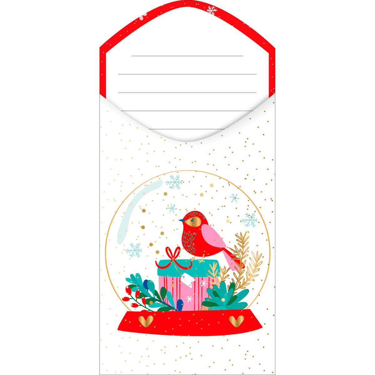 Carte de vœux Surprise Boule de neige 2