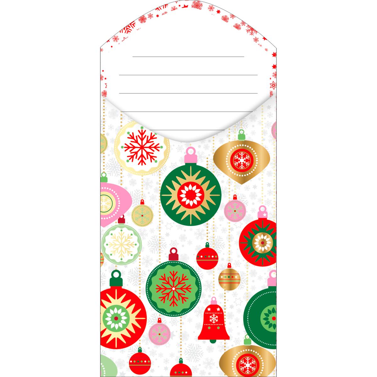 Carte de vœux Surprise Boule de Noël 2