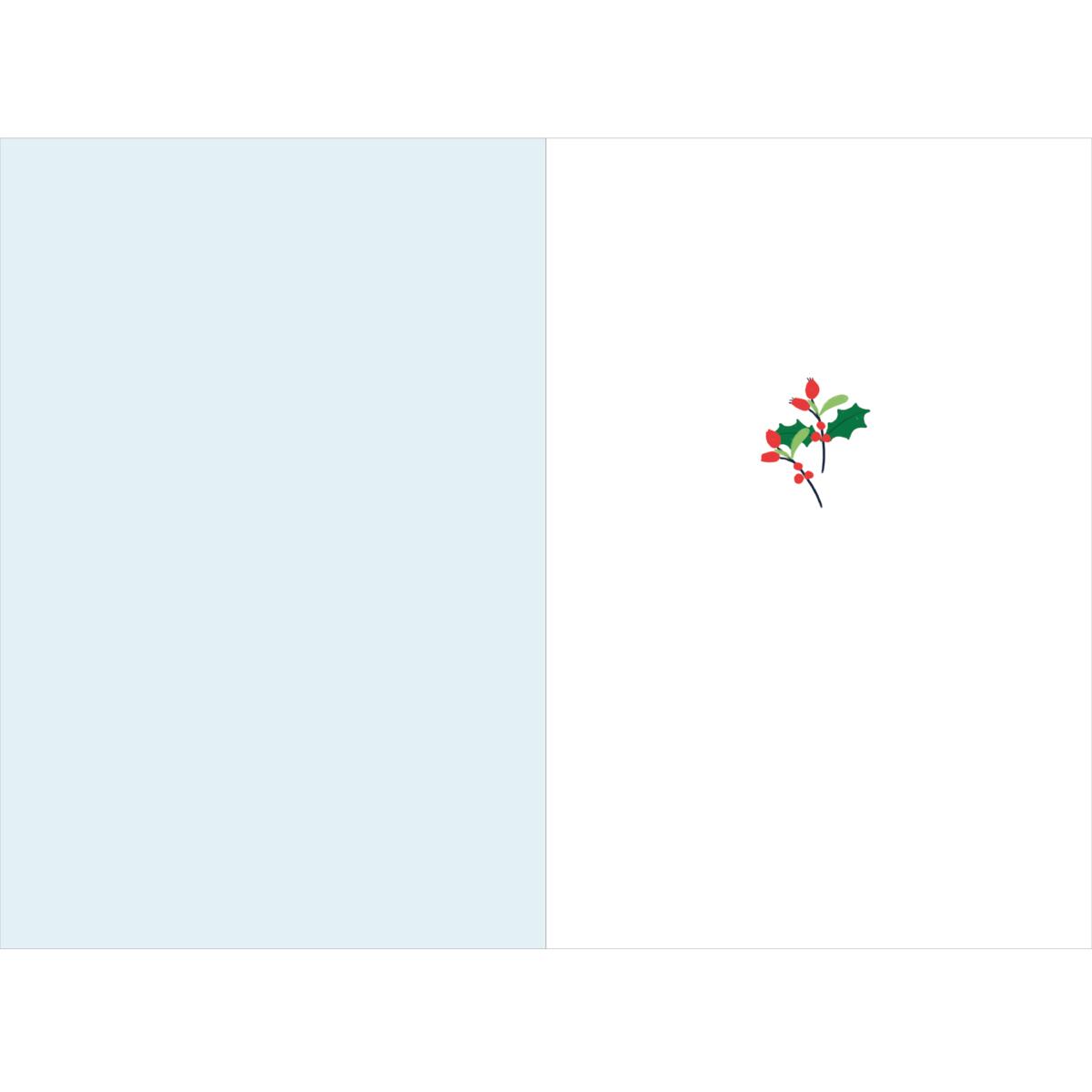 Carte de vœux Noël Chic Renne 2