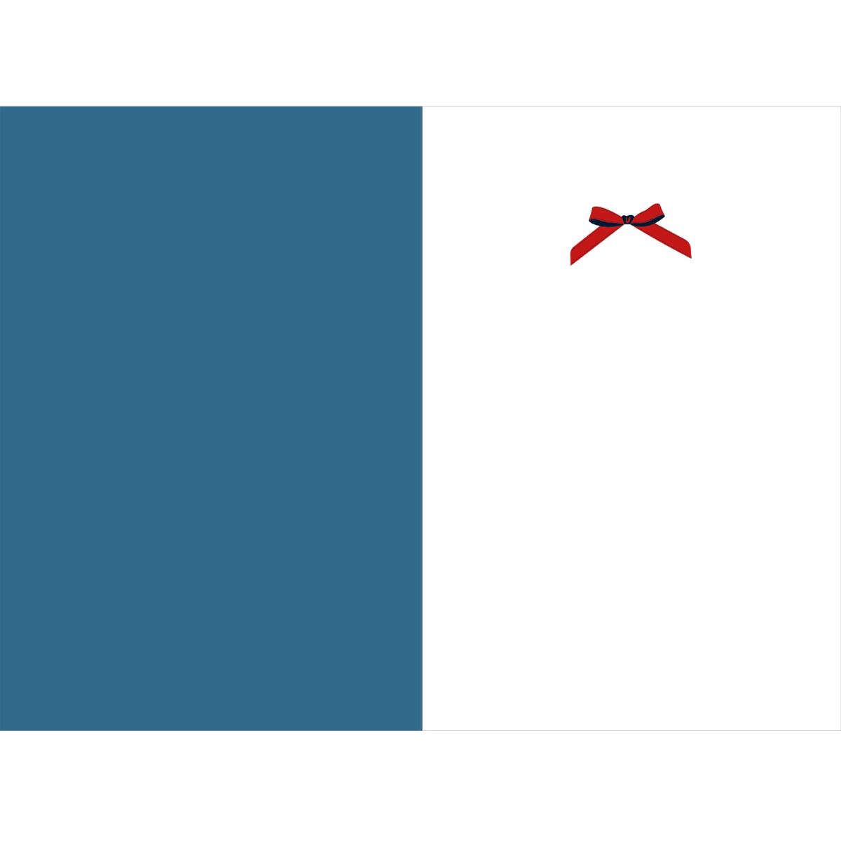 Carte de vœux Noël Chic Noël sapin 2