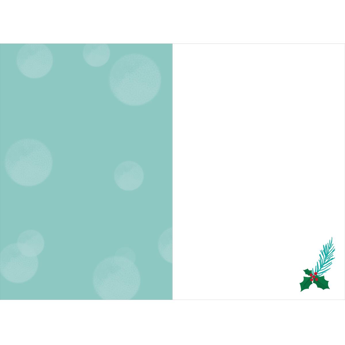 Carte de vœux Noël Chic Déco noël 2