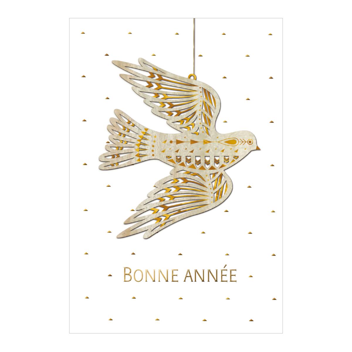 Carte de vœux Signature noël Bonne année 2