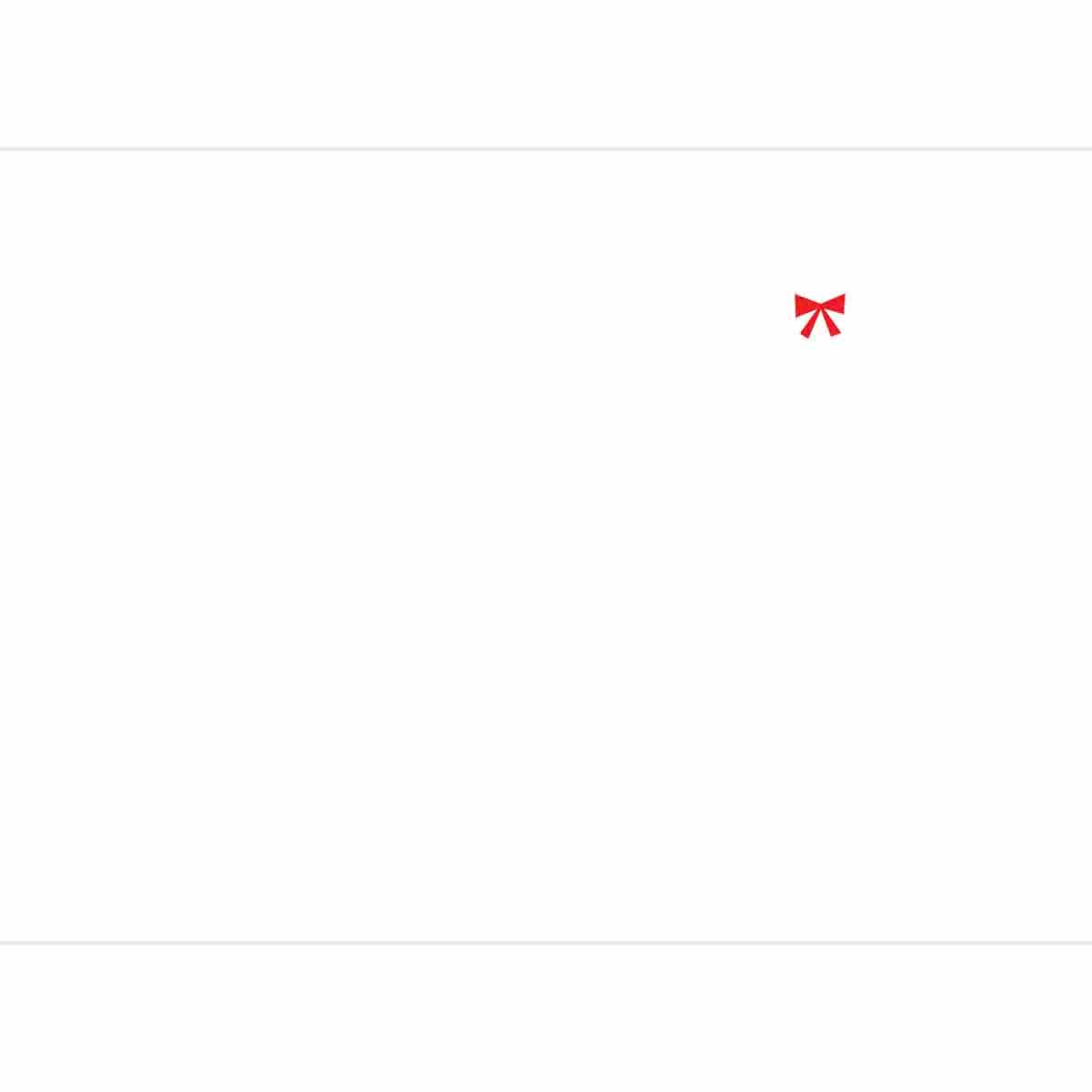 Tarjeta de árbol desmontable de feliz año nuevo