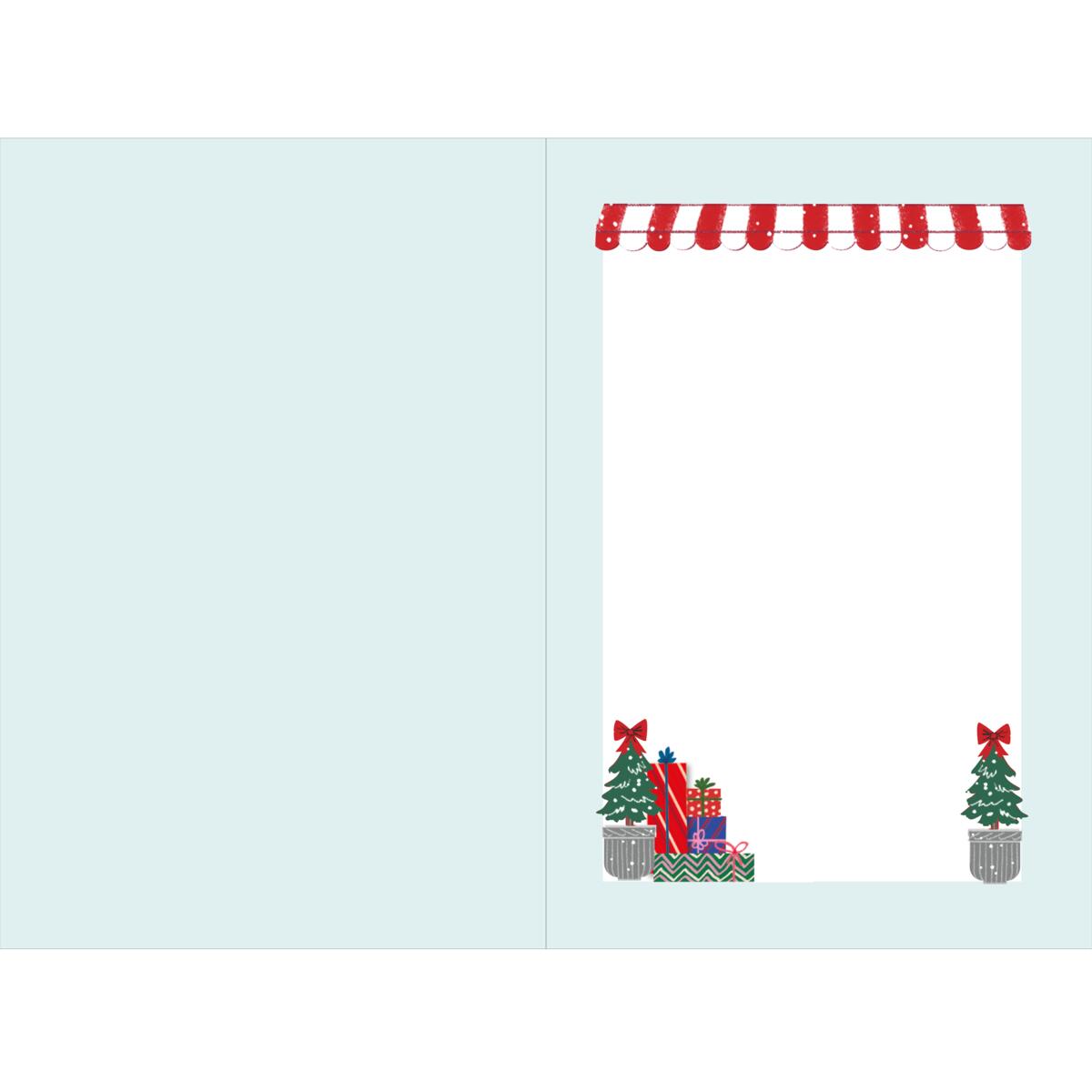 Carte de vœux Signature noël Joyeuses fête 2