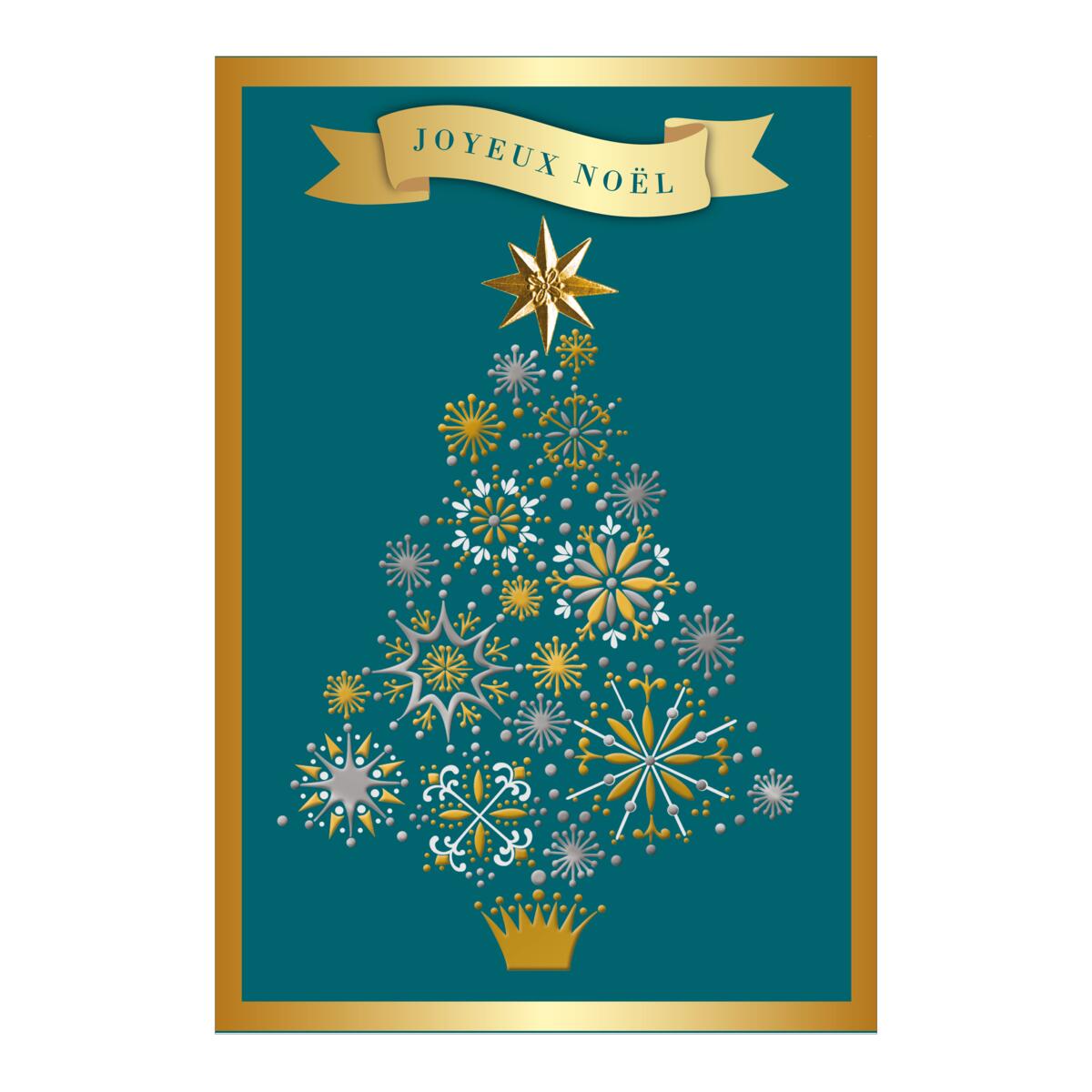 Carte de vœux Signature noël Sapin de noël 2