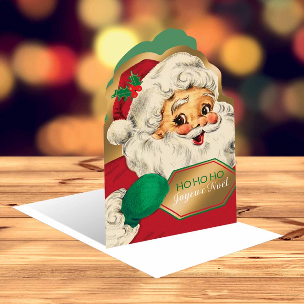 HO HO HO Feliz Navidad Musical Tarjetas de felicitación