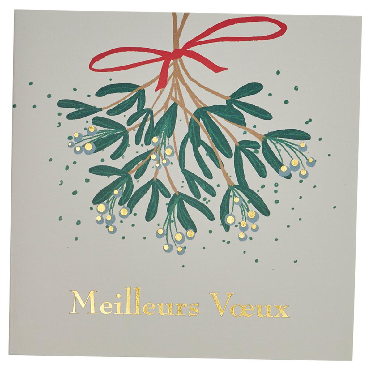 Coffret de cartes Croix-Rouge Meilleurs vœux or 2