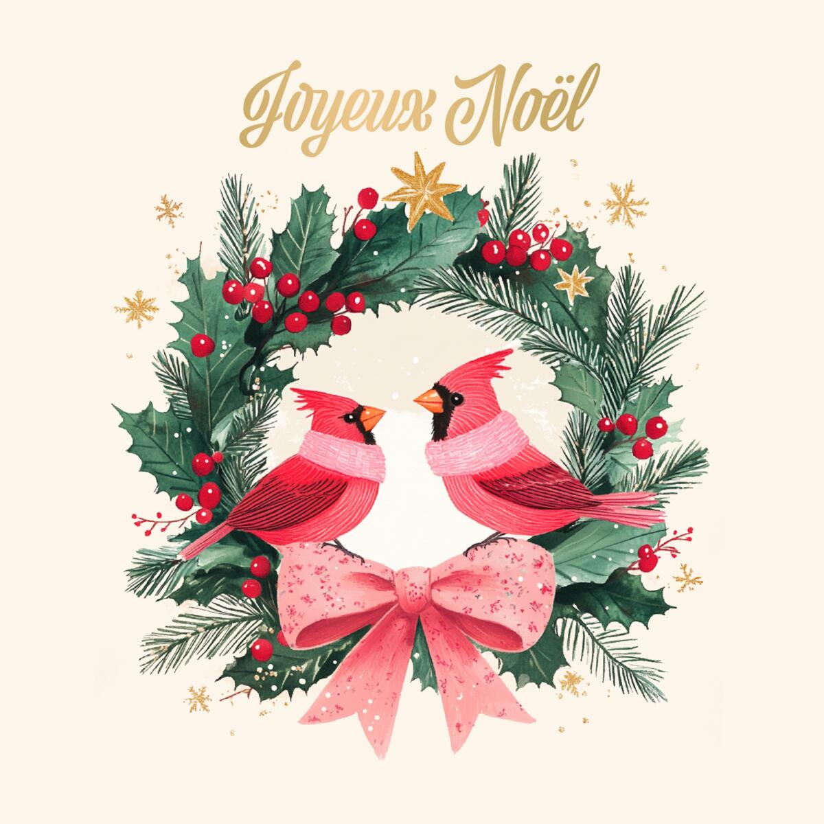 Coffret cartes de vœux Croix-Rouge Sapin 3