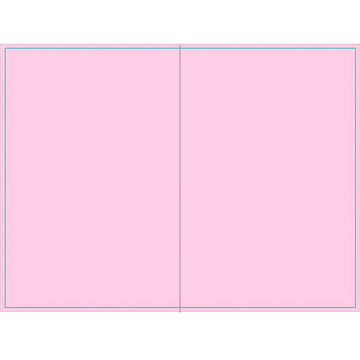 Carte de Pâques - Panier & Lapin