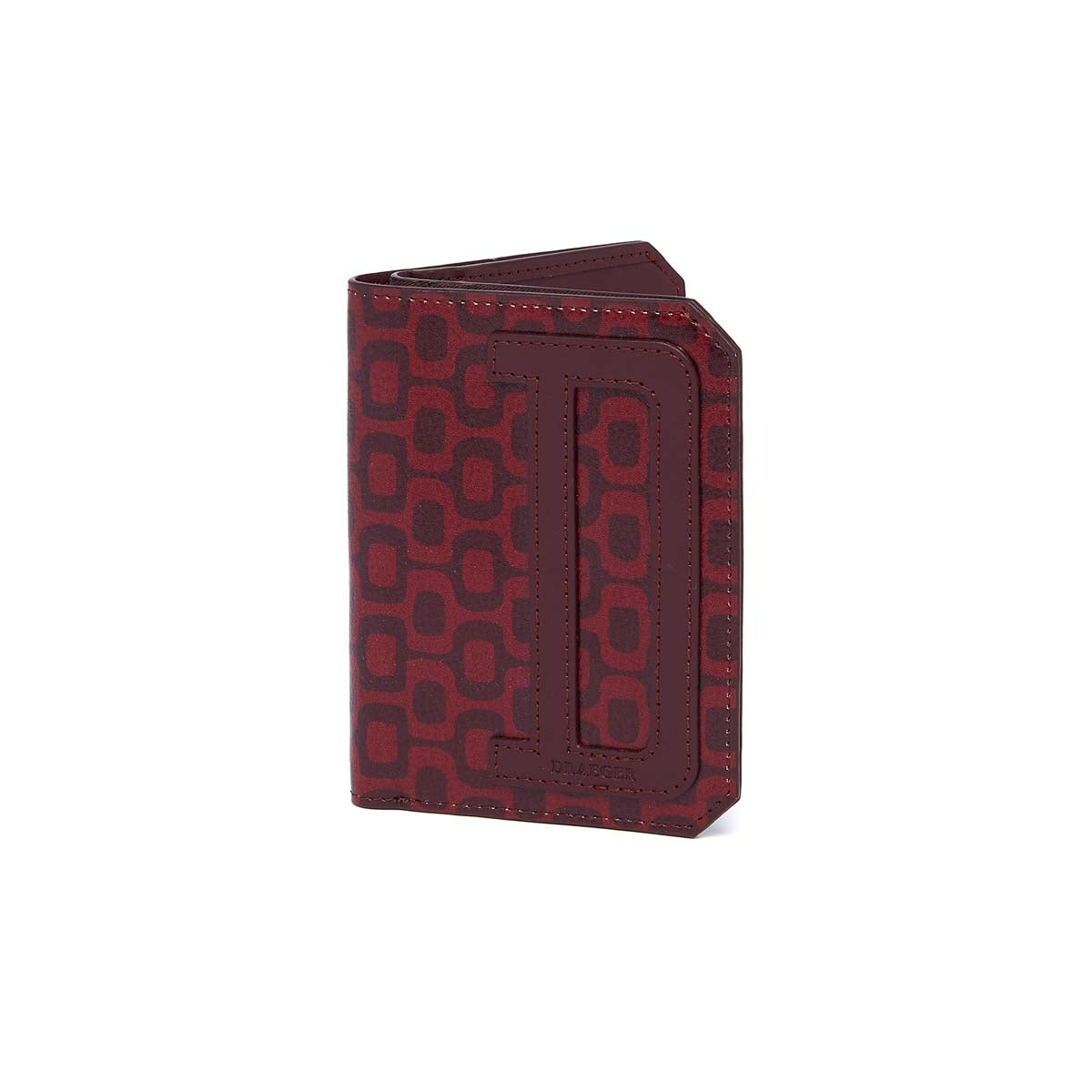 Grand portefeuille - Bordeaux - 6 compartiments - 100% cuir - Homme