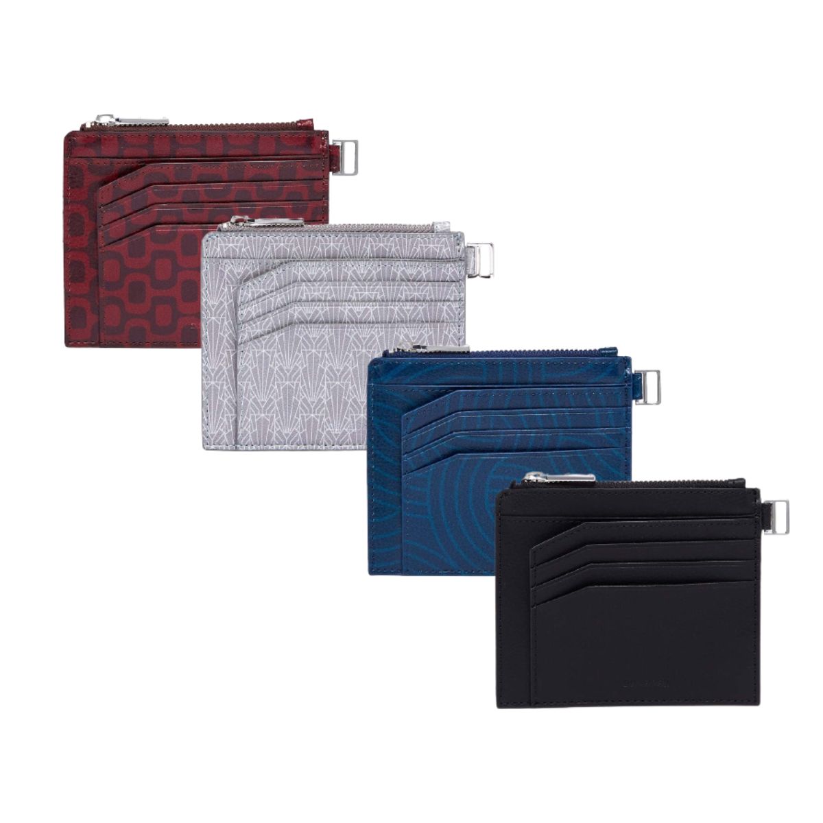 Porte-cartes zippé - 100% cuir - Homme - Draeger