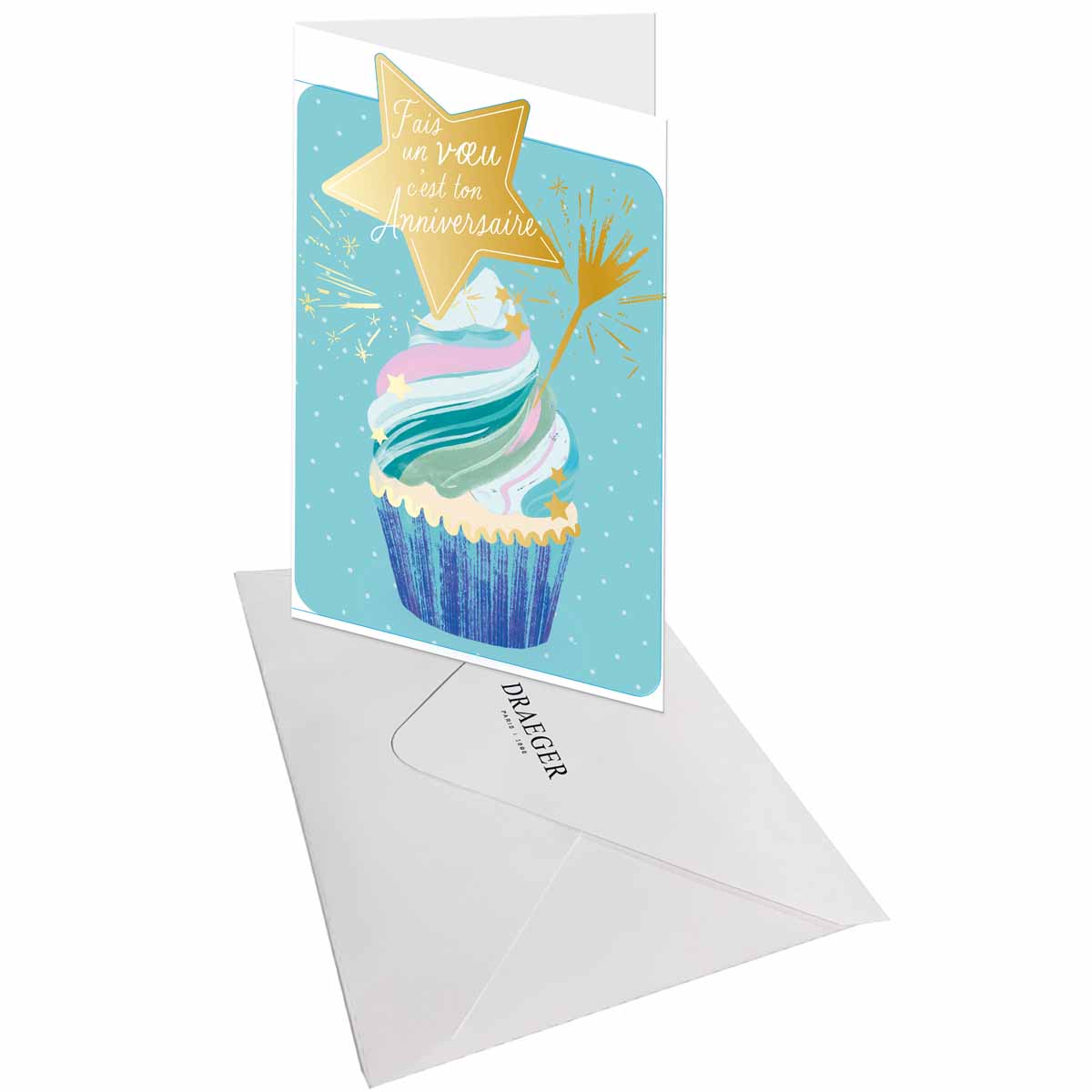 Tarjeta de felicitación con tema de cumpleaños Party Time - Múltiples estilos