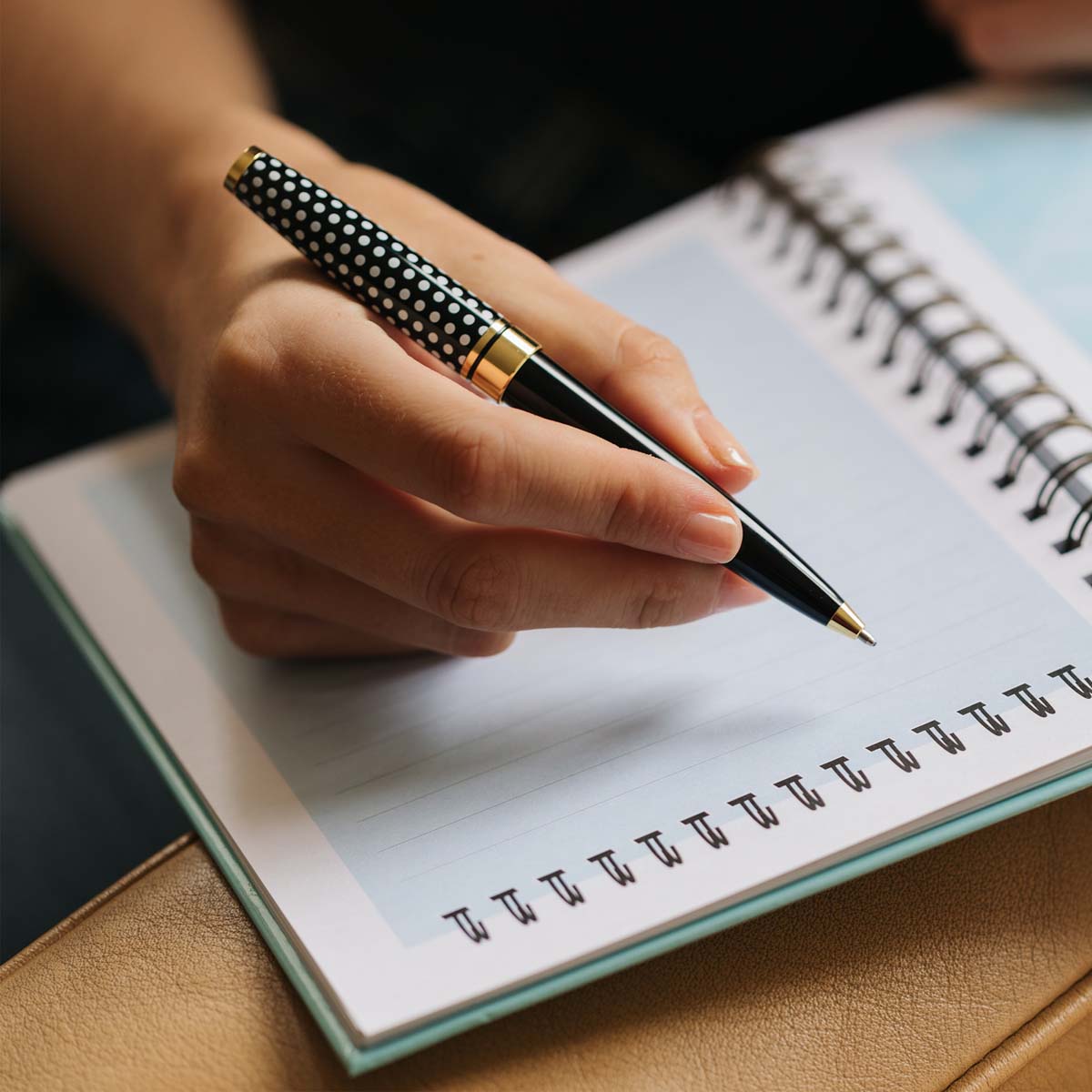 Bolígrafo con nombre de mujer