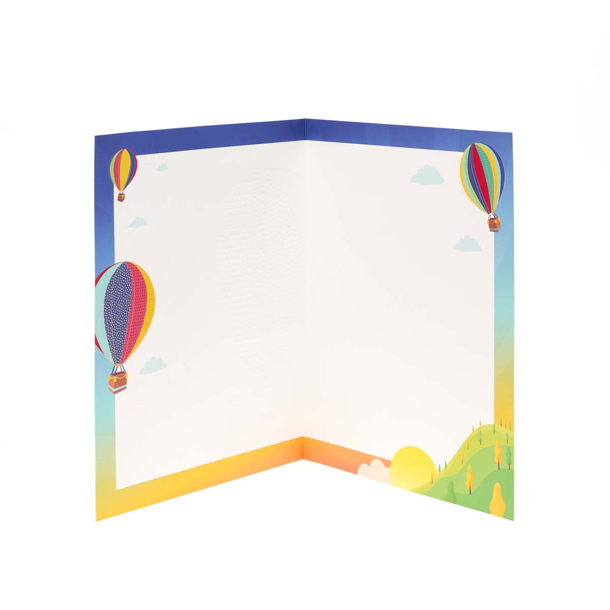 Tarjeta Maxi para Salida - “Buena Suerte para Este Nuevo Vuelo”