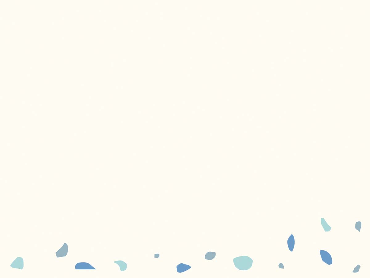 Tarjeta de feliz cumpleaños manchada - Azul