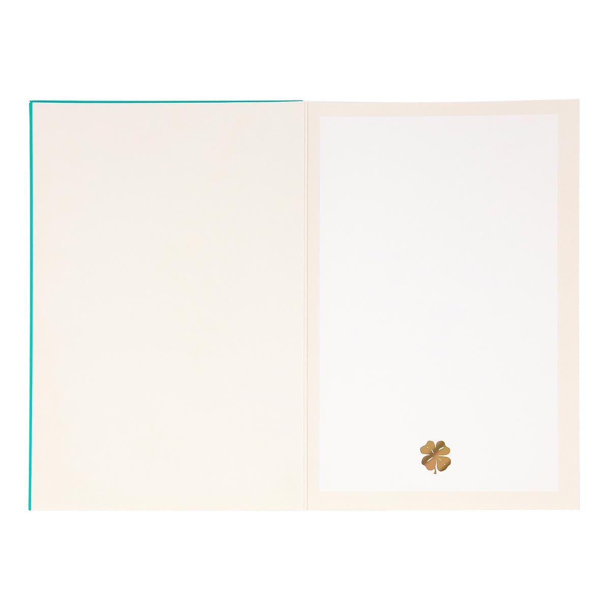 Jewel card - 4 leaf clover necklace