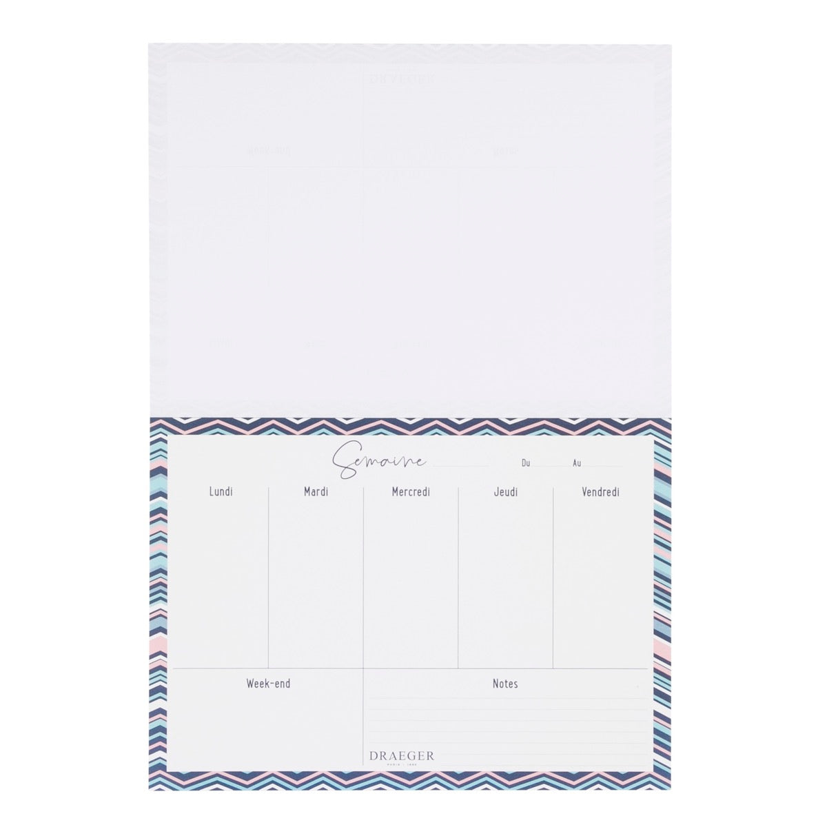 Planner semainier - 52 feuilles détachables