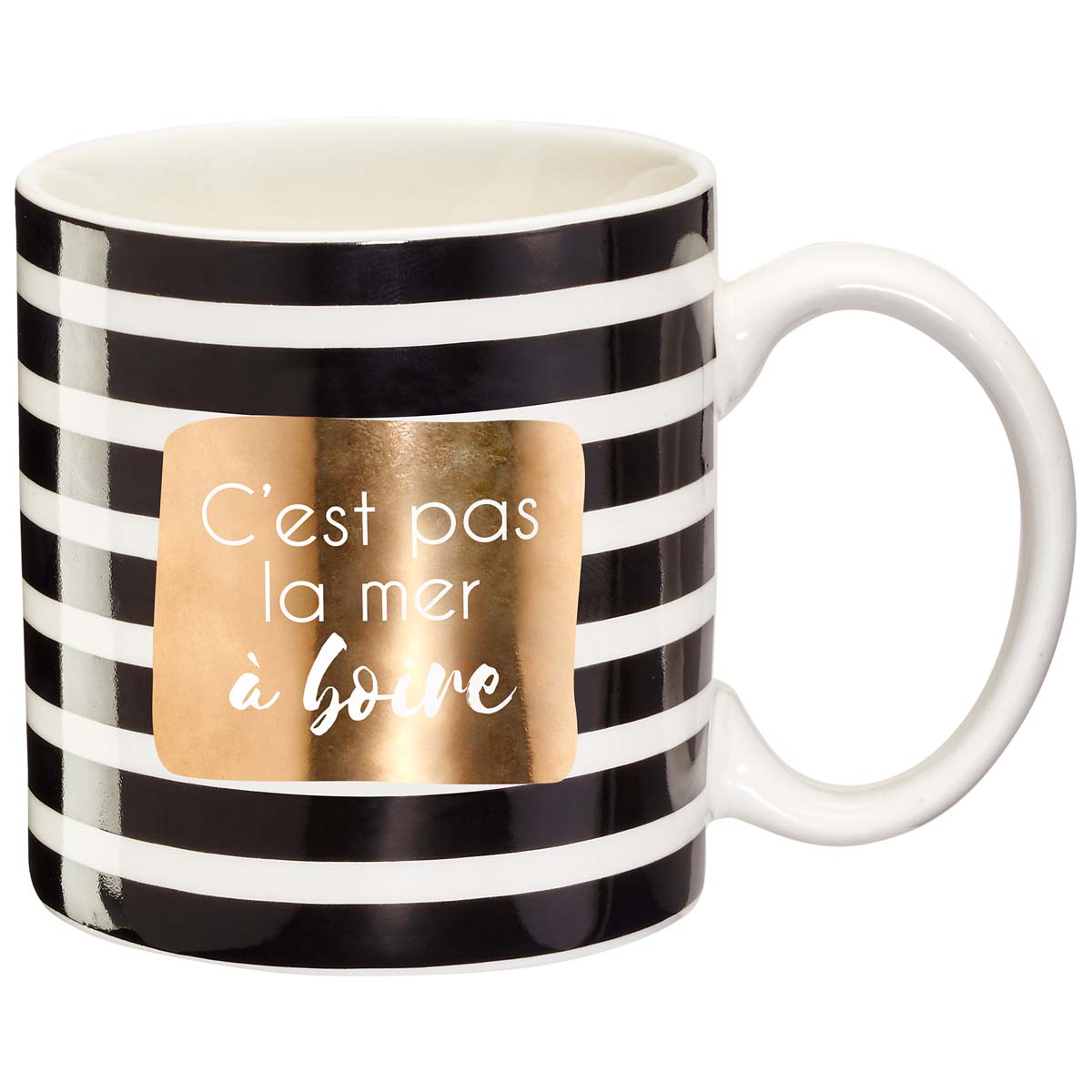 Mug cadeau C'est pas la mer à boire
