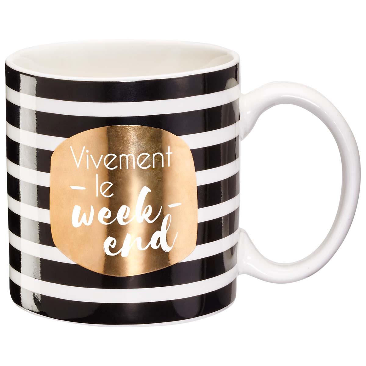 Mug cadeau Vivement le week-end