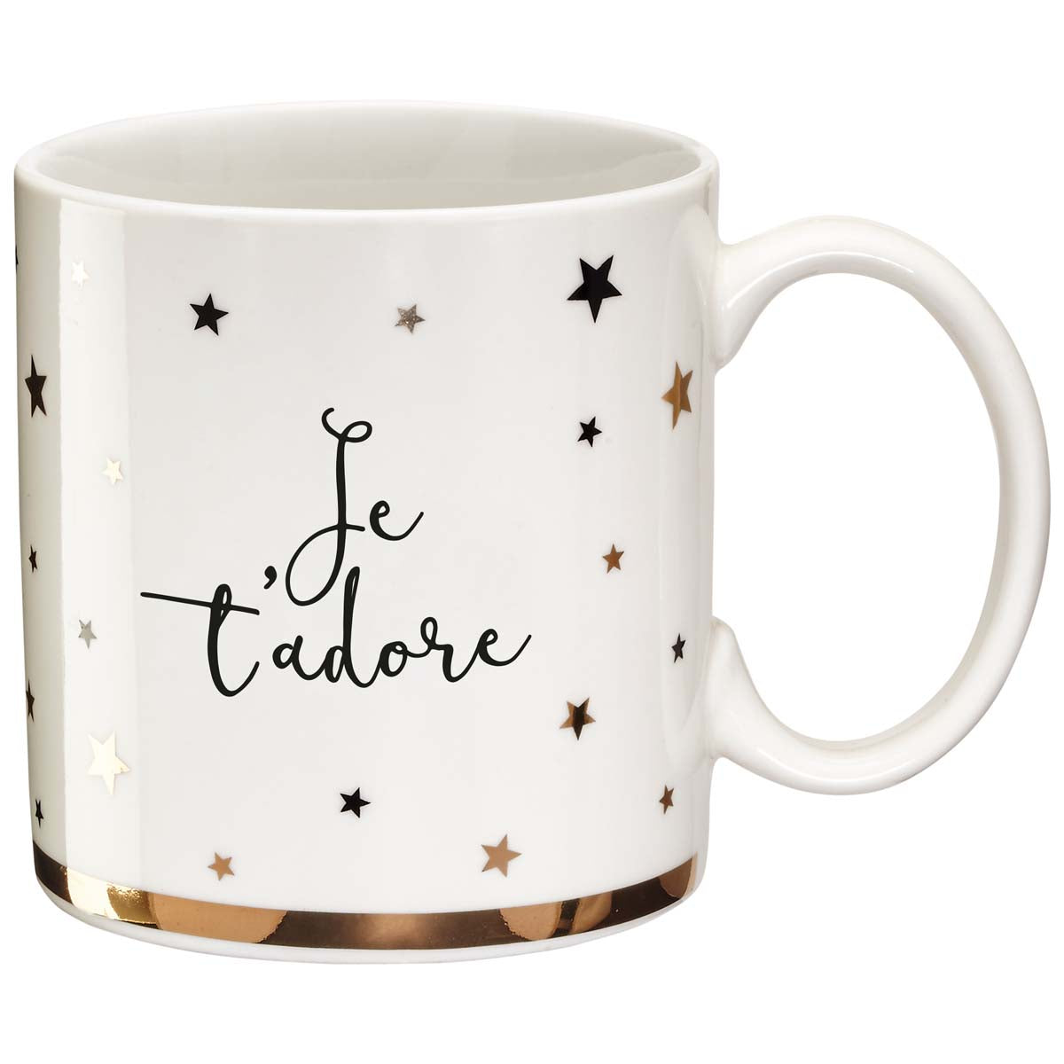 Mug cadeau Je t'adore