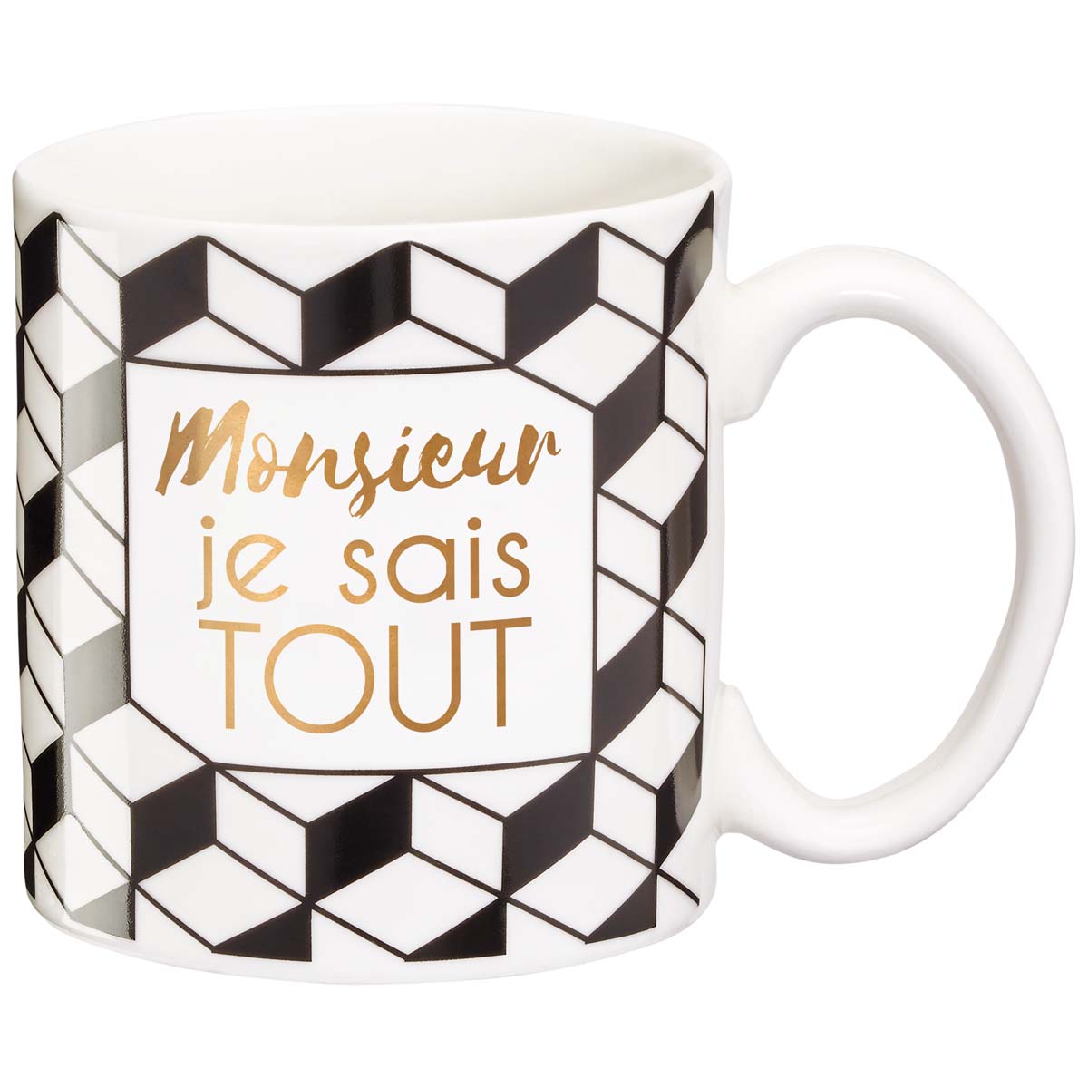 Mug cadeau Monsieur Je Sais Tout