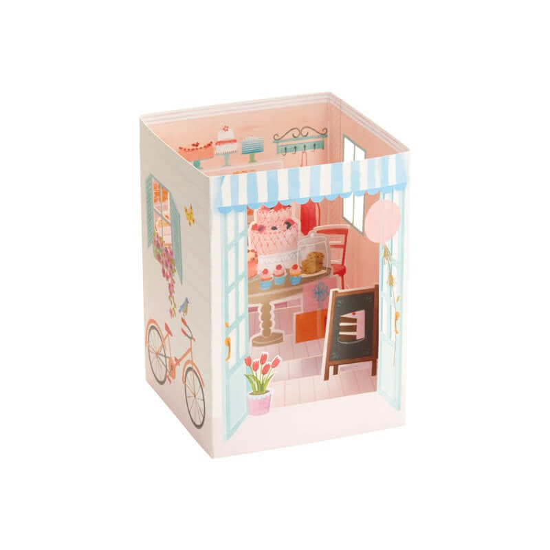 Carte pop up 3D - Pâtisseries