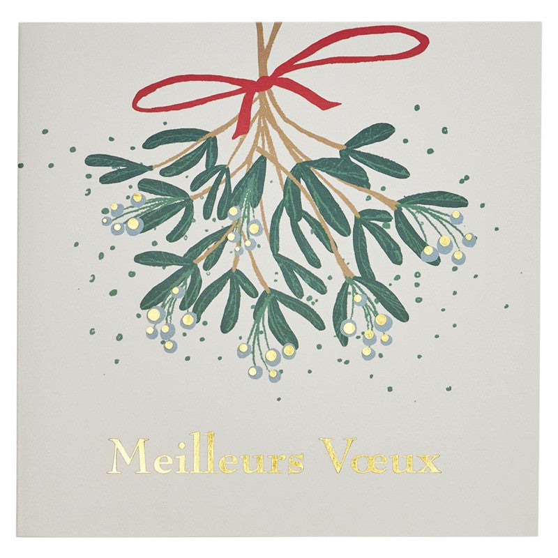 Cartes de voeux Croix-Rouge Meilleurs voeux - Or