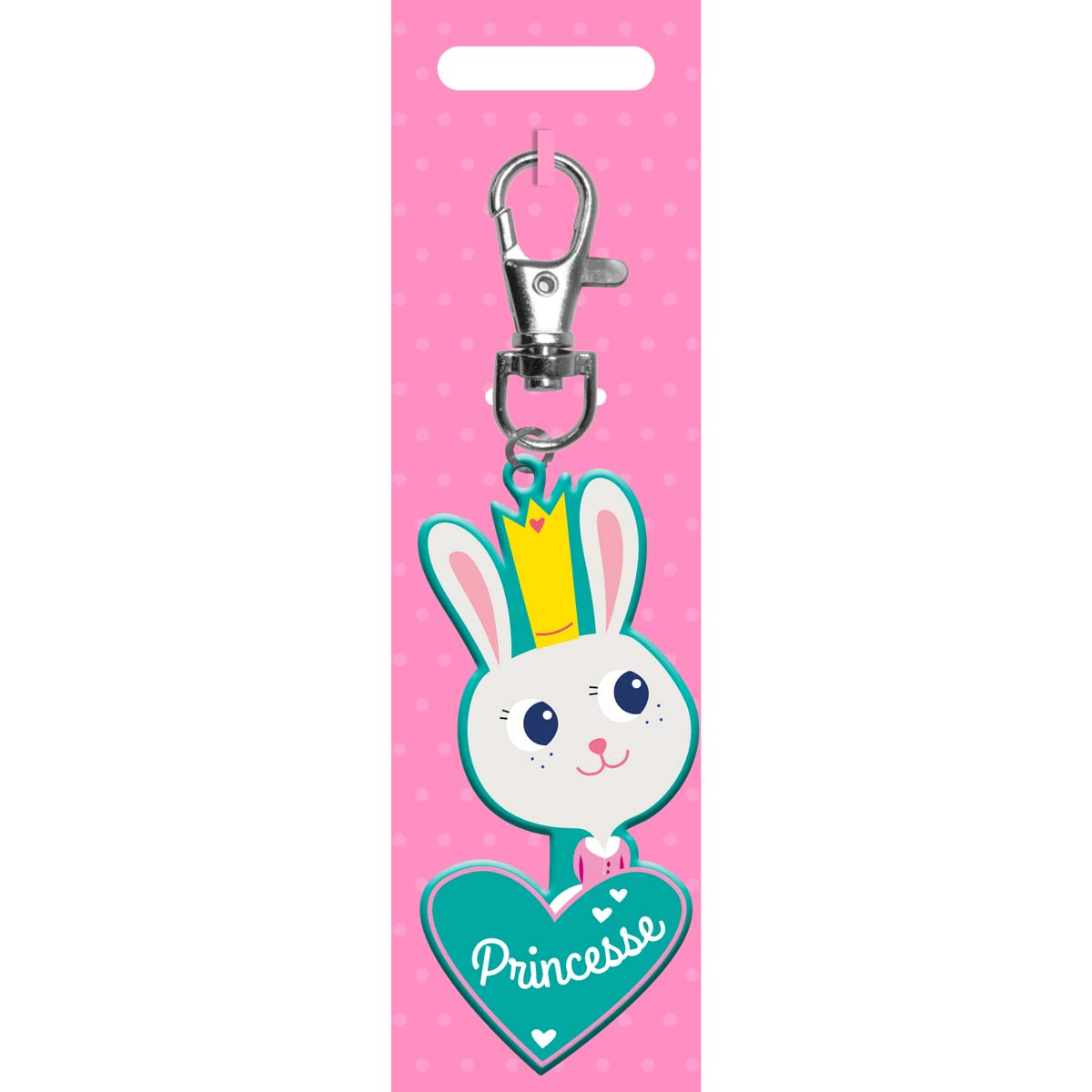 Porte-clés enfant - Princesse - lapin
